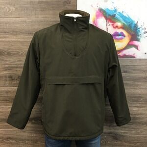 VINTAGE Irish Setter Men's Reversible Fleece 1/4 Zip Pullover Jacket XL